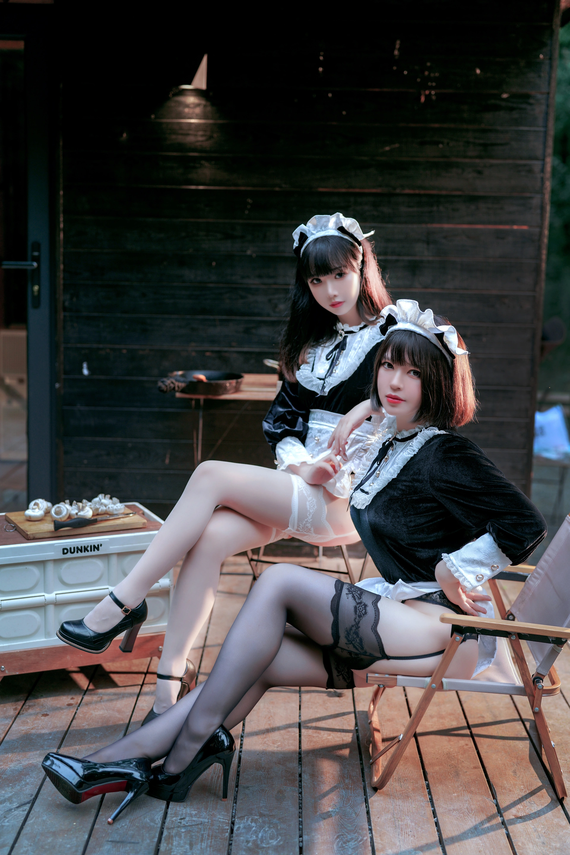 面饼仙儿 – NO.138 女仆姐妹 (半半子) 2