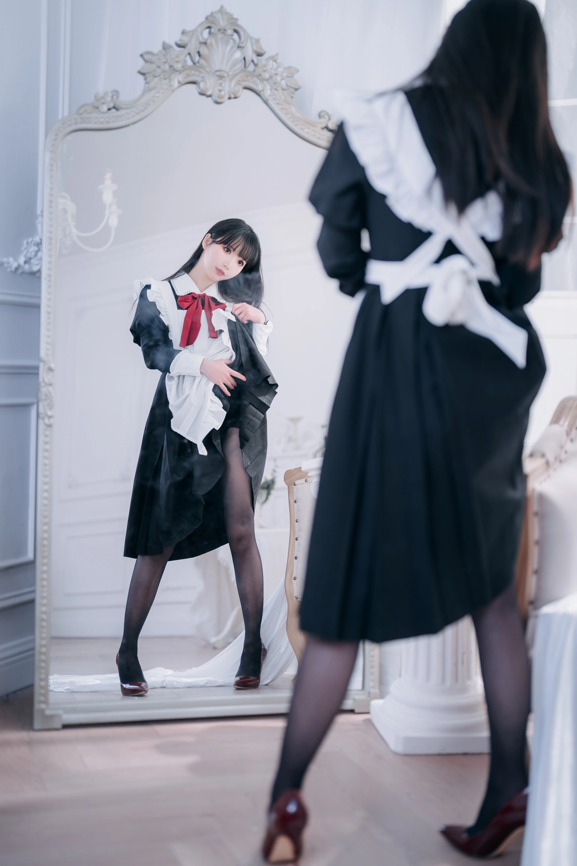 面饼仙儿 – NO.139 红高跟女仆 0