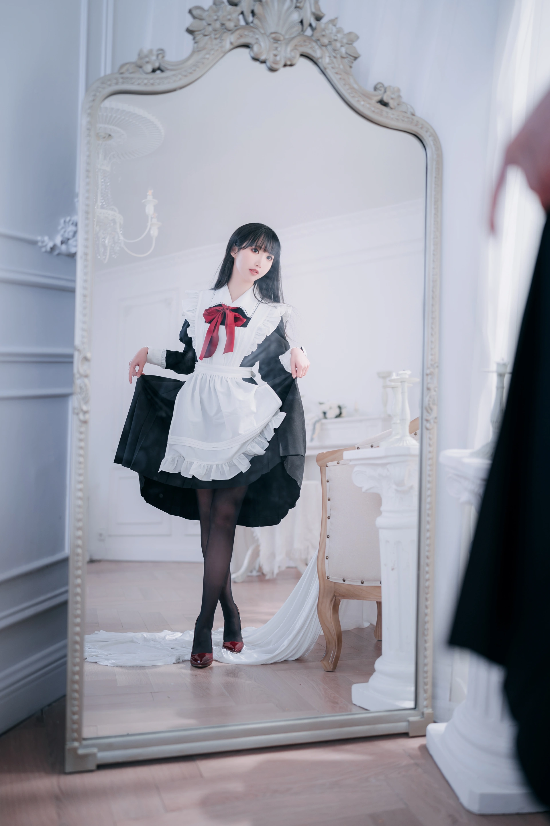 面饼仙儿 – NO.139 红高跟女仆 2
